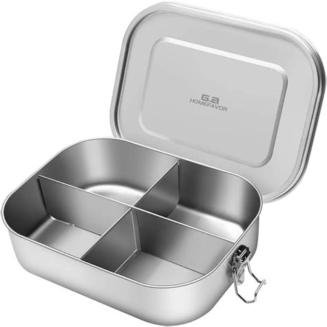 4 container steel lunch box|stainless steel sandwich container.